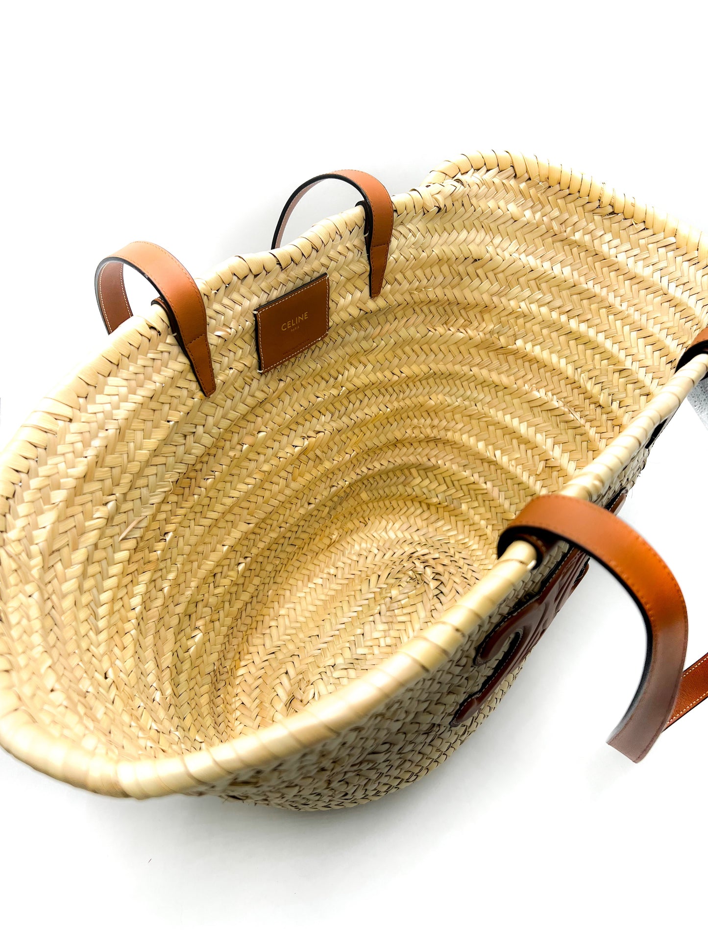 Celine Medium Triomphe Classic Panier Basket Bag