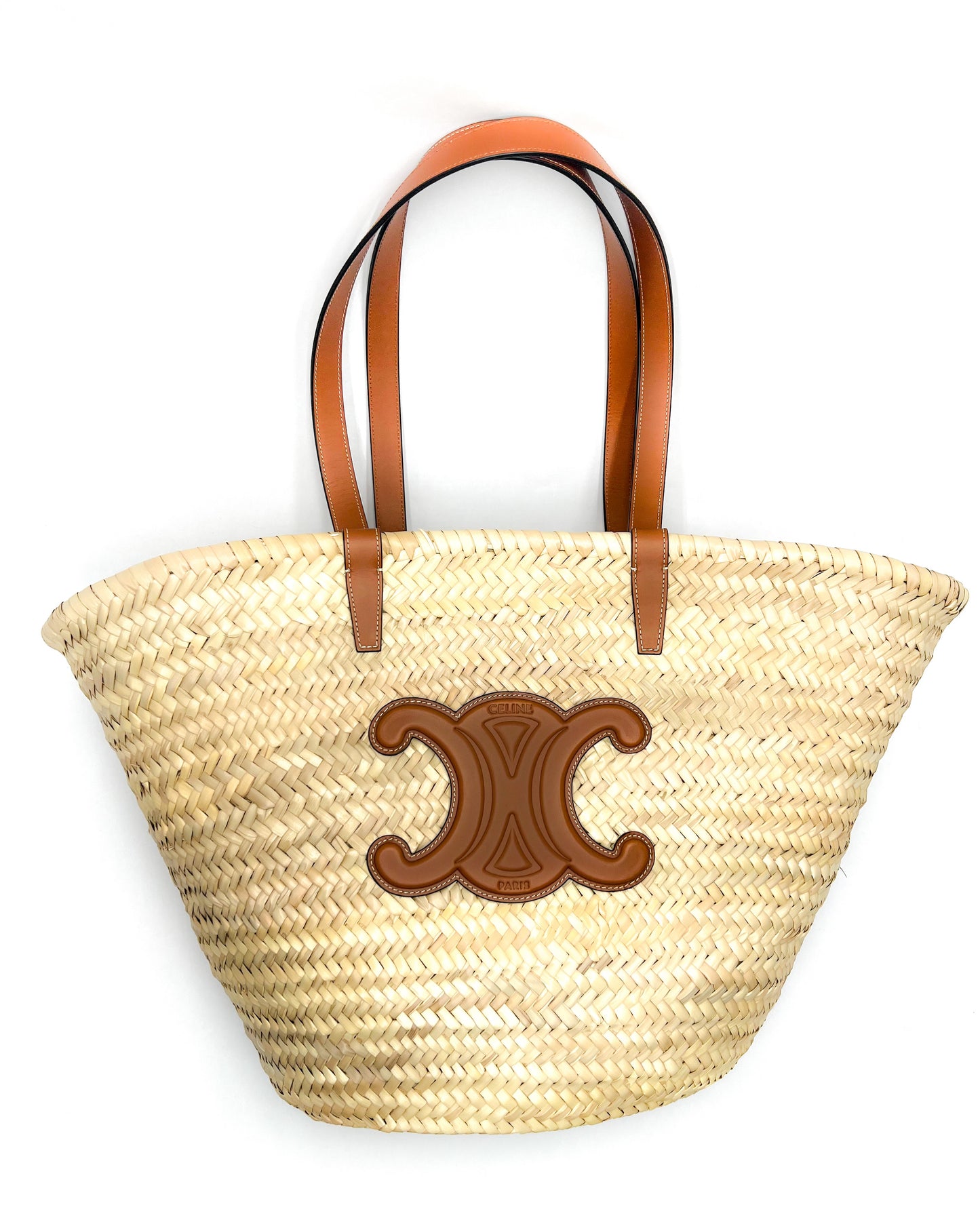 Celine Medium Triomphe Classic Panier Basket Bag