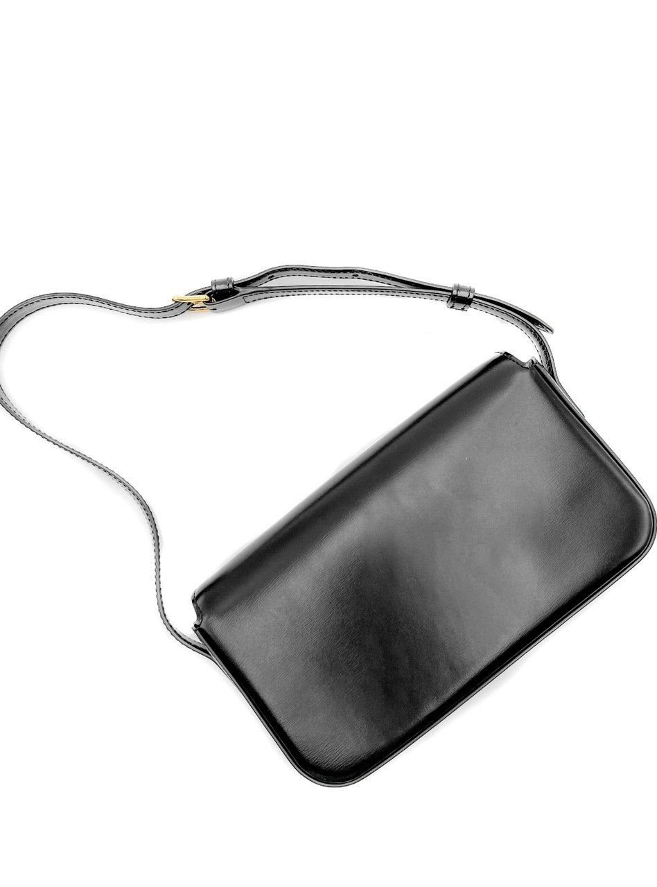 Celine Shoulder Bag Claude in Shiny Calfskin