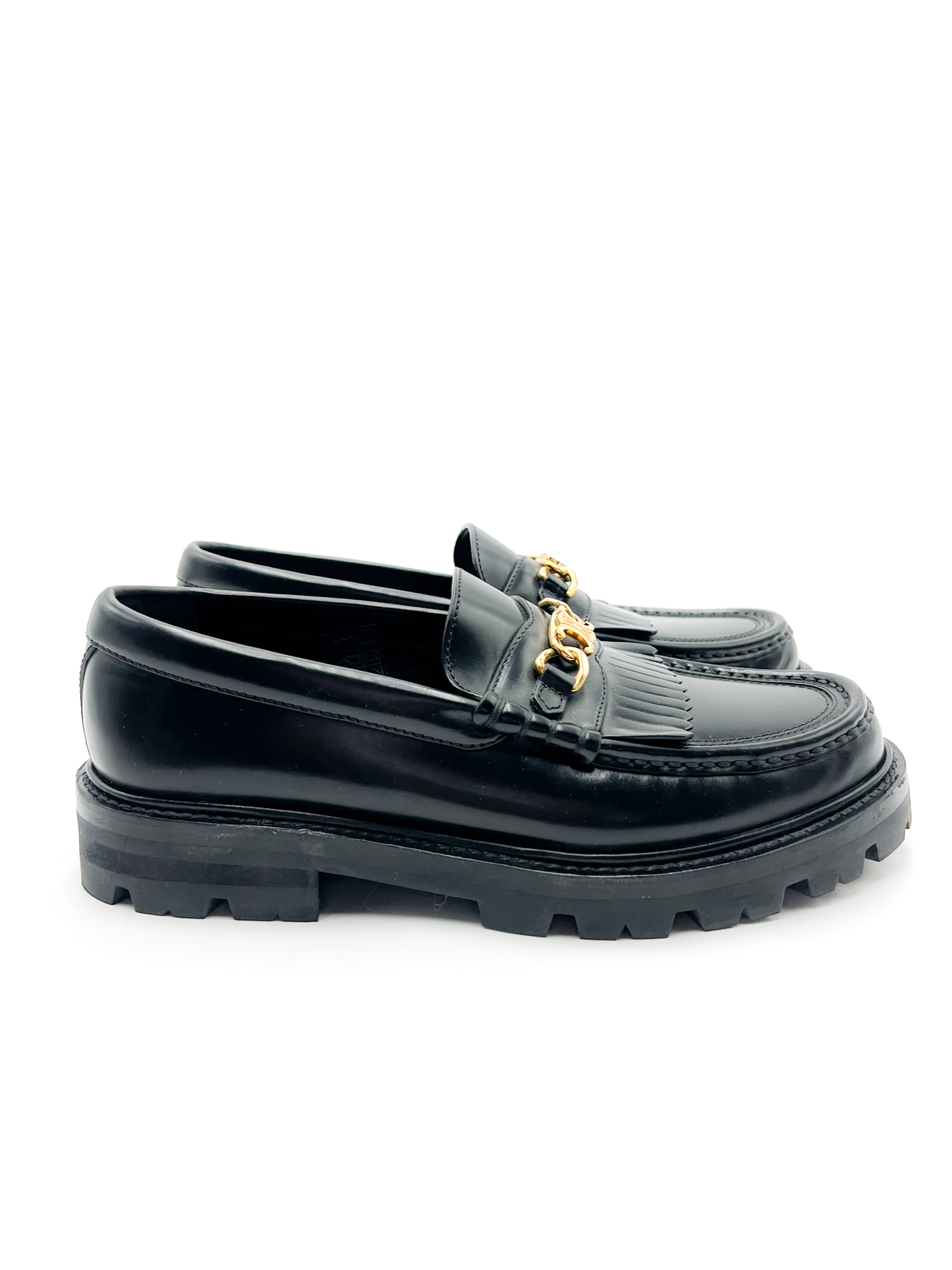 Celine Flat Triomphe Loafers