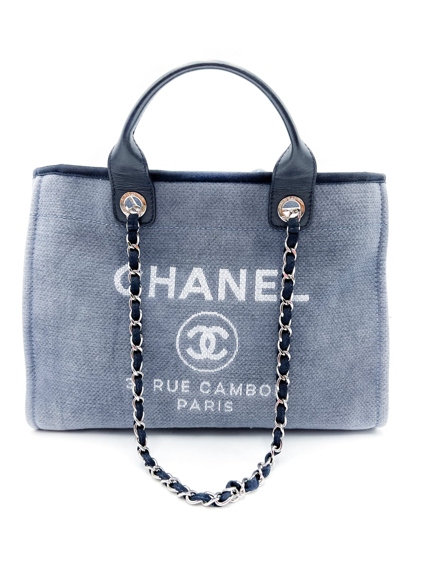 Chanel Deauville Medium Blue