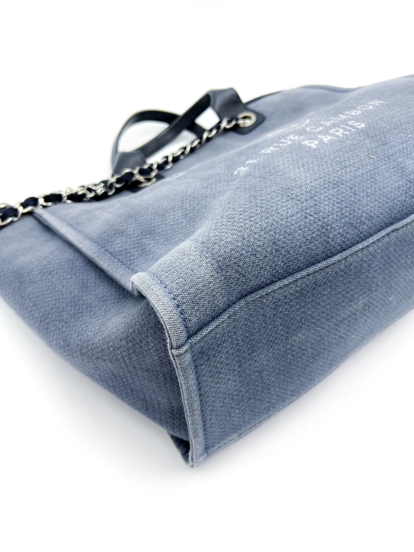 Chanel Deauville Medium Blue