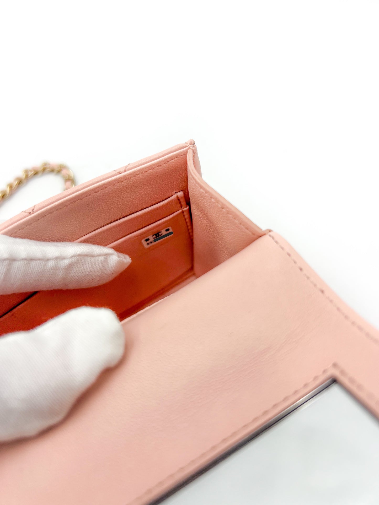 Chanel Mini Quilted Square Top Handle Flap