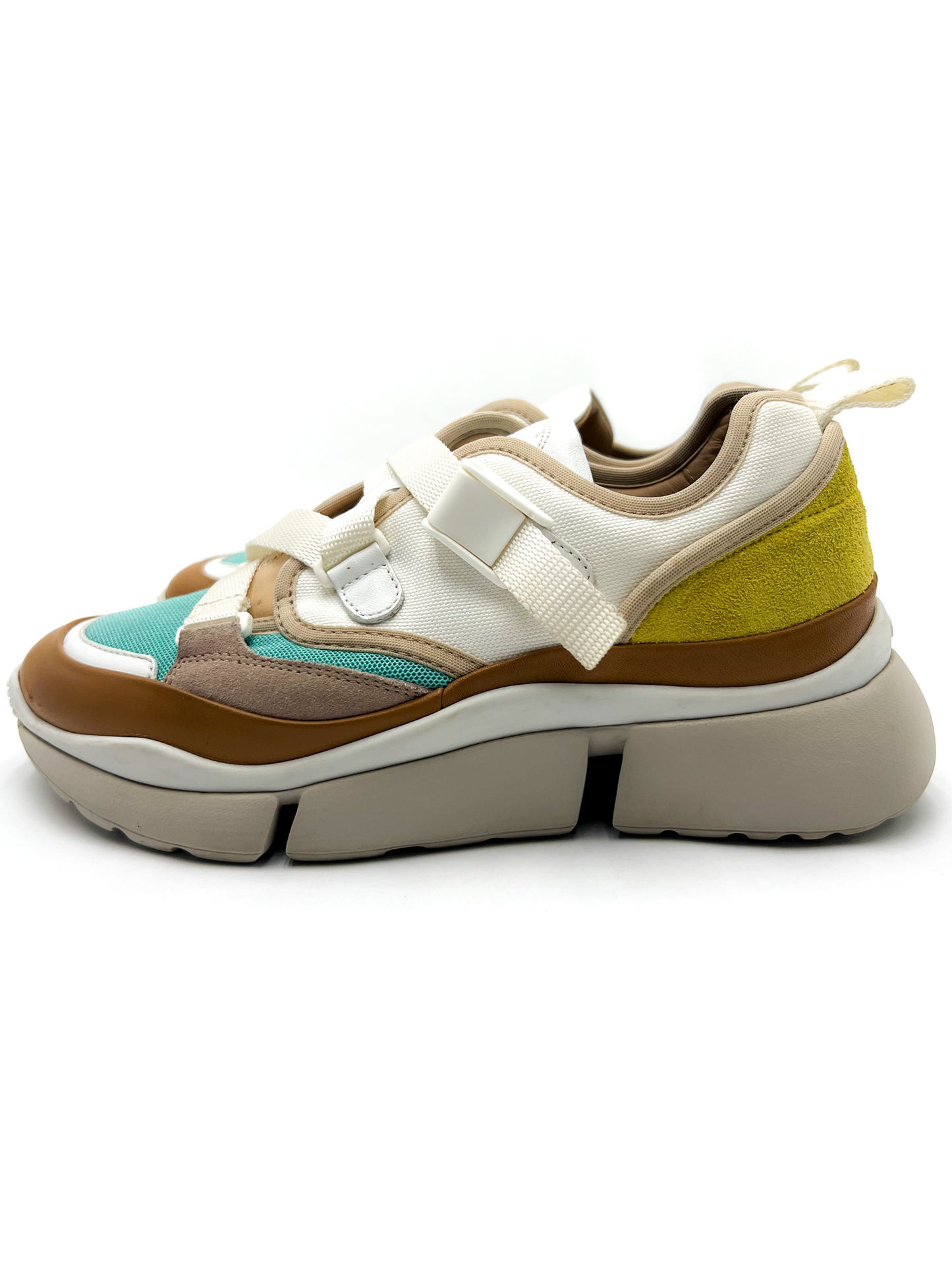 Chloé Multi Colour White Trainers