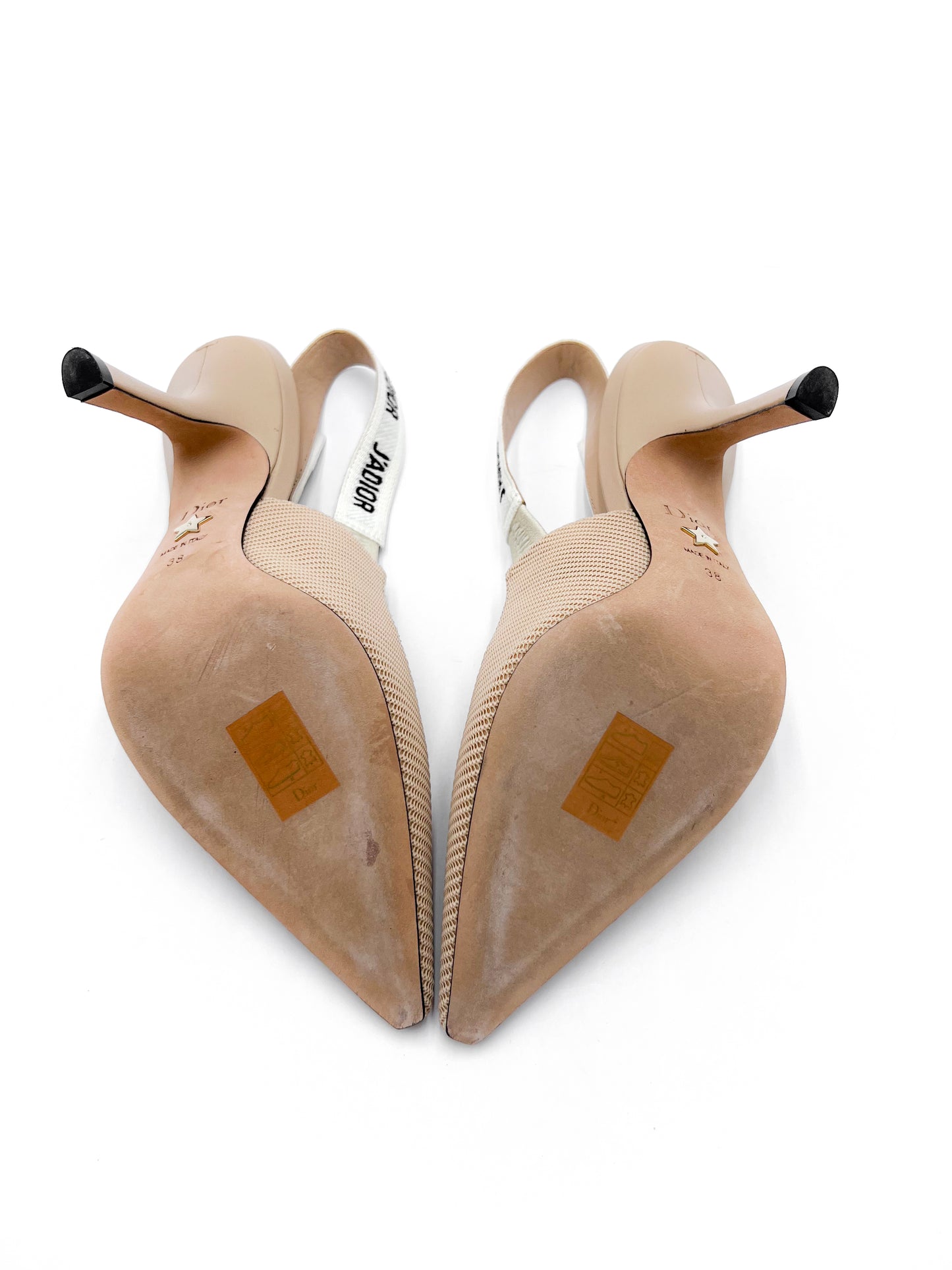 Dior J'adore Slingback Pumps Beige