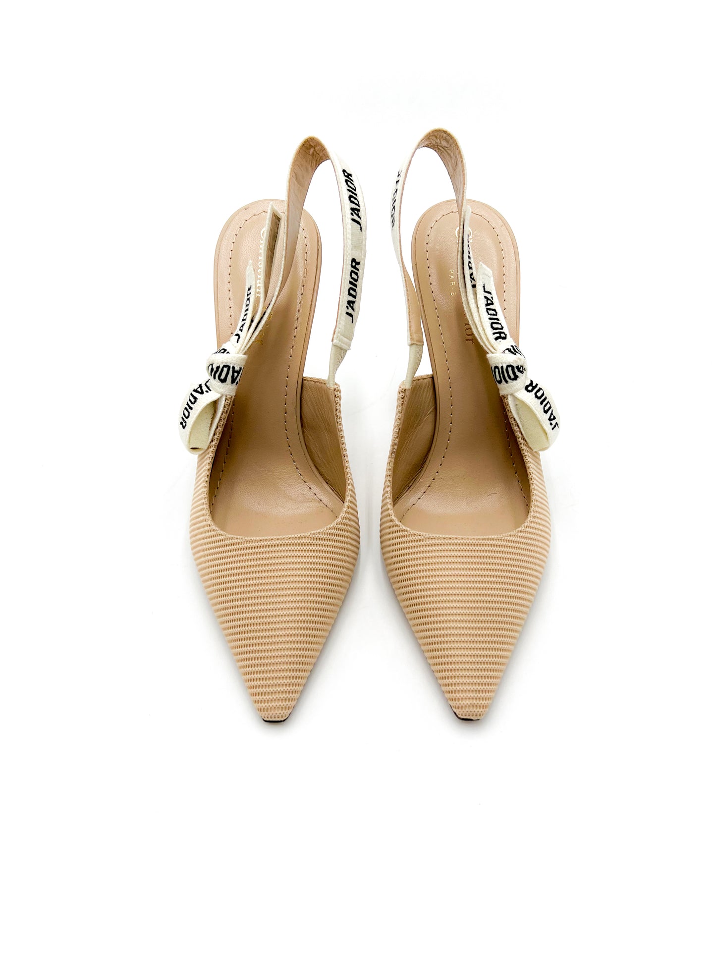 Dior J'adore Slingback Pumps Beige