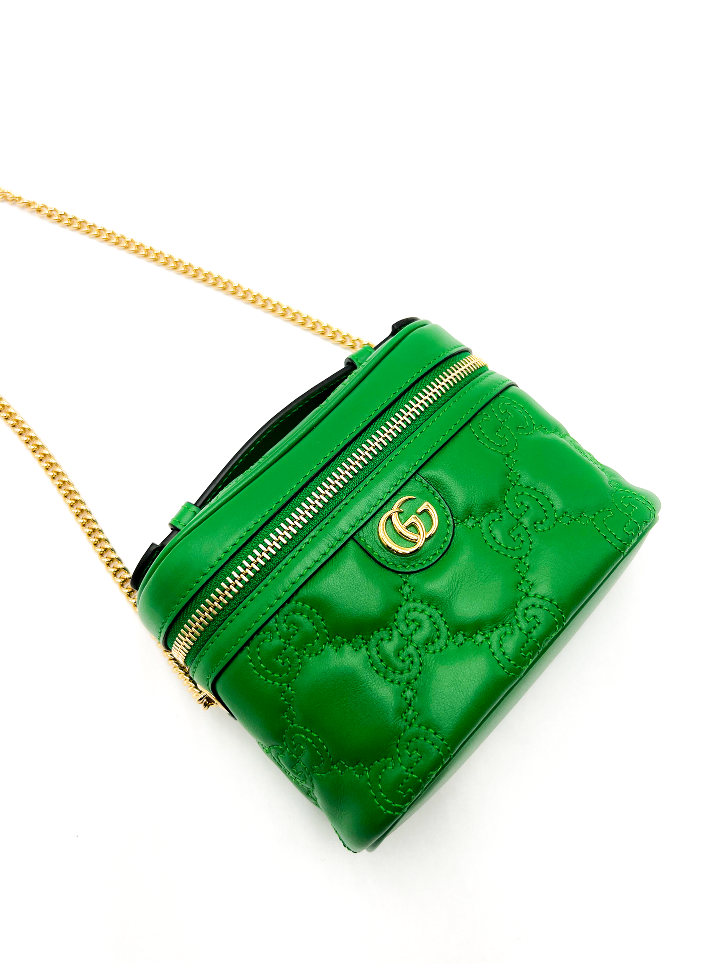 Gucci Matelassé Top Handle Mini Bag