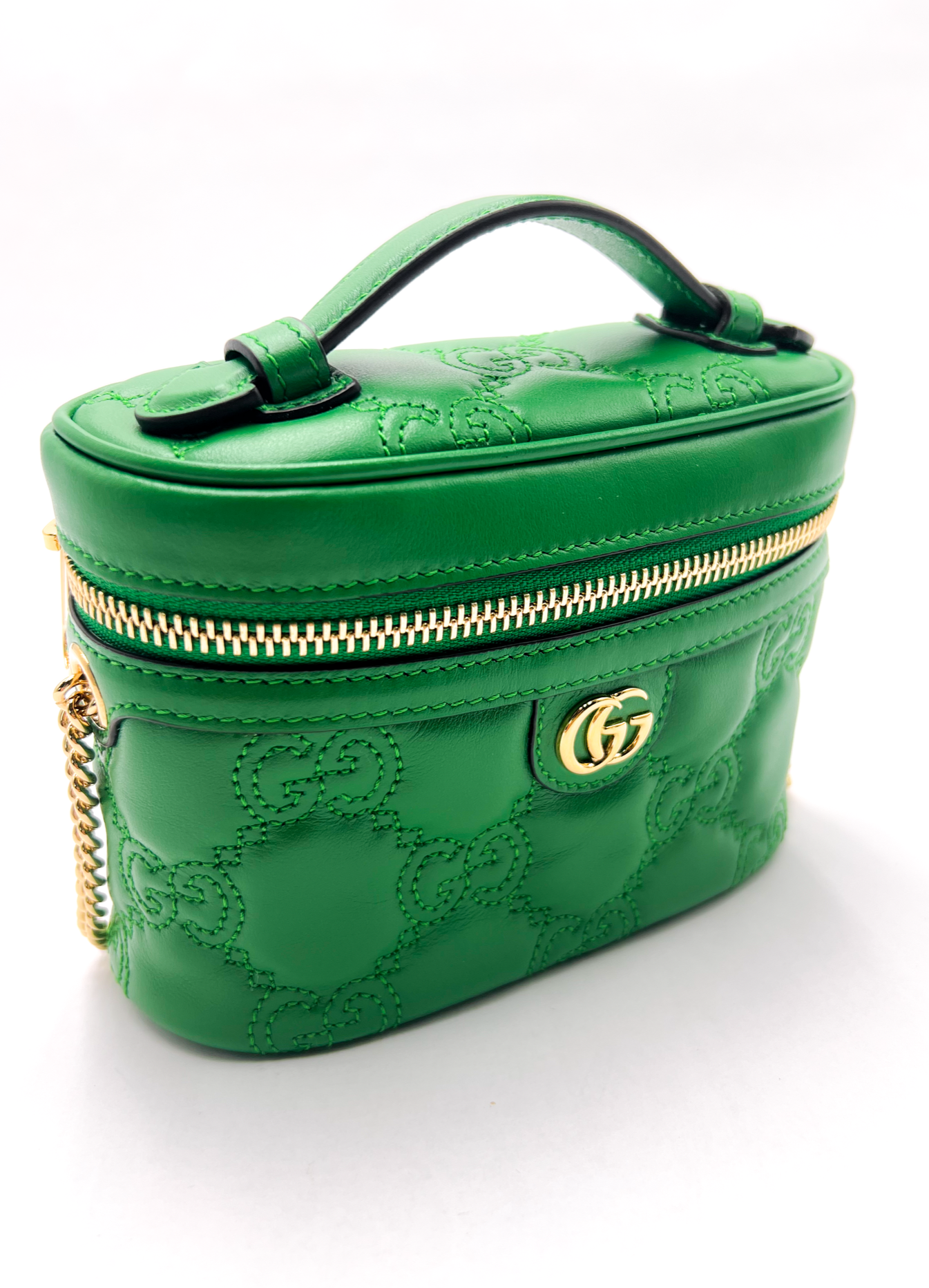 Gucci Matelassé Top Handle Mini Bag