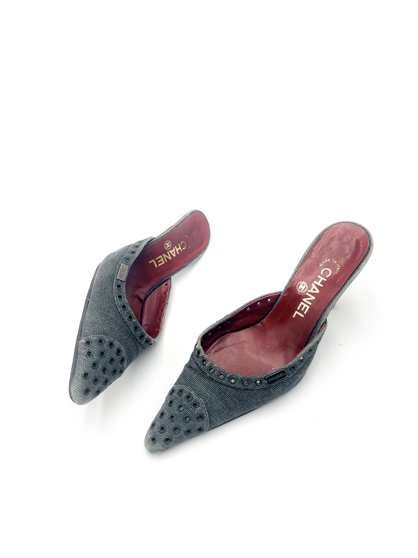 Chanel Denim Mules VINTAGE