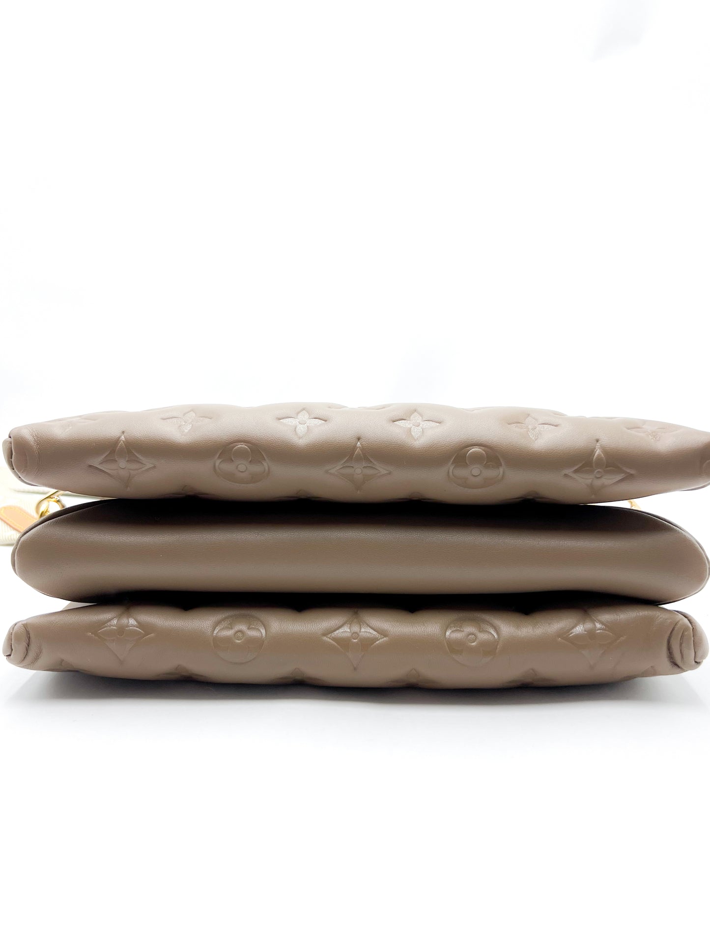 Louis Vuitton Coussin PM Taupe Lamb