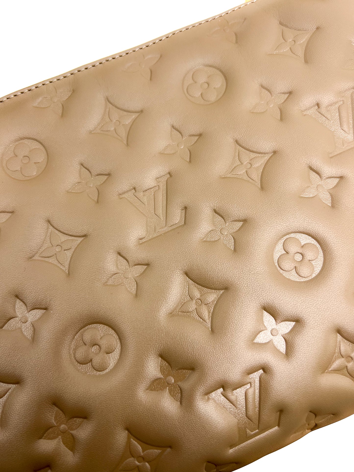 Louis Vuitton Coussin PM Taupe Lamb