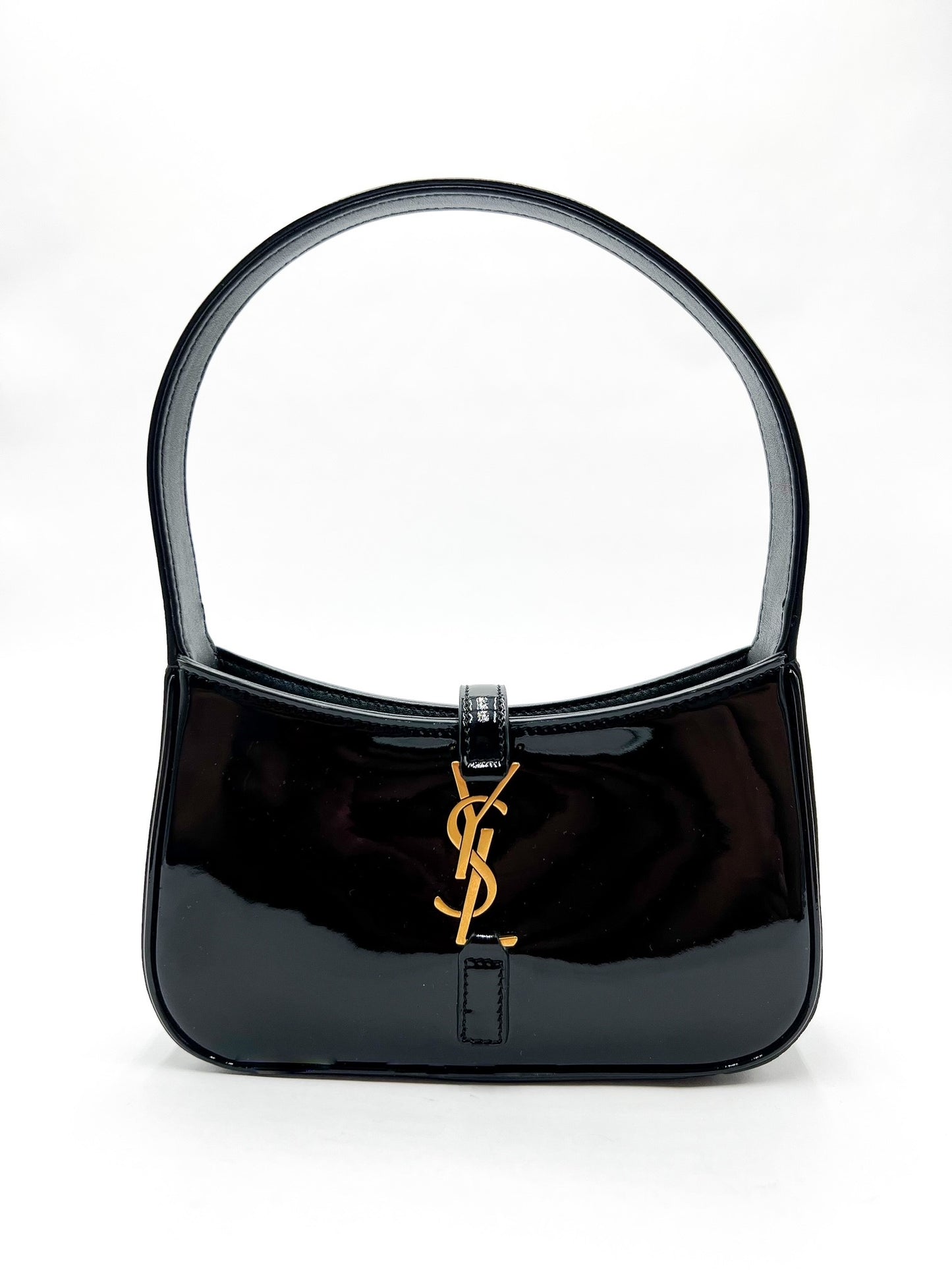 Saint Laurent 2022 le 5 à 7 Mini in shiny leather