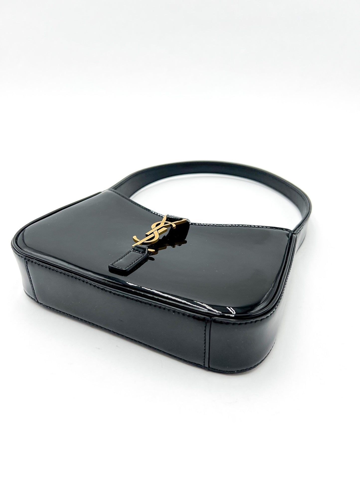 Saint Laurent 2022 le 5 à 7 Mini in shiny leather