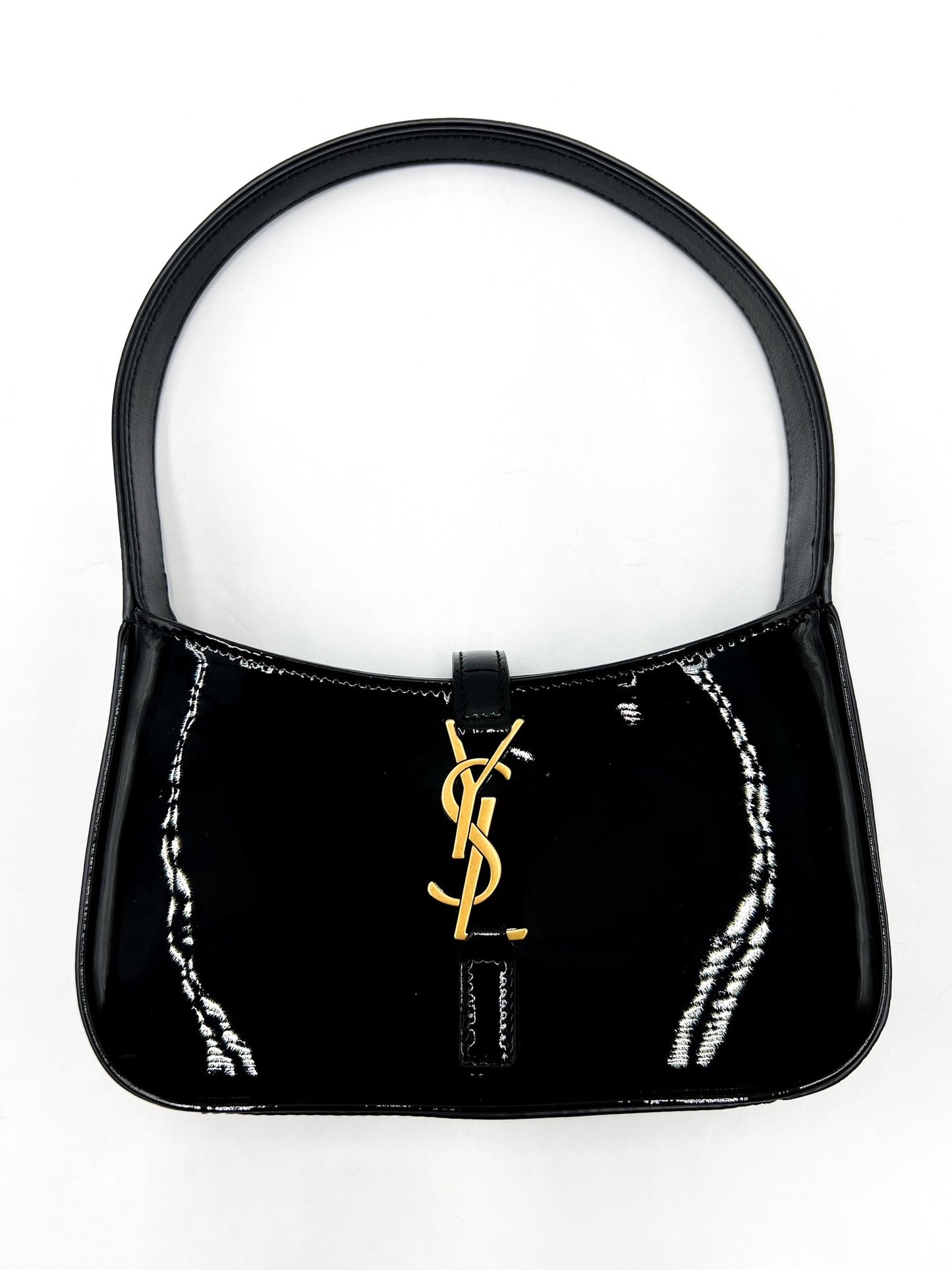 Saint Laurent 2022 le 5 à 7 Mini in shiny leather