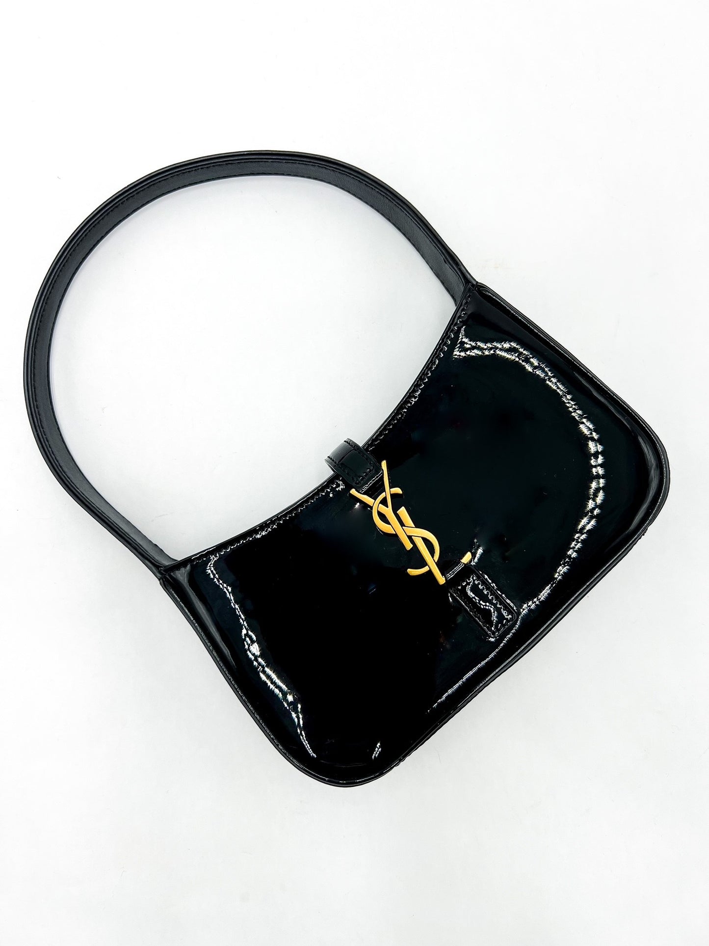 Saint Laurent 2022 le 5 à 7 Mini in shiny leather