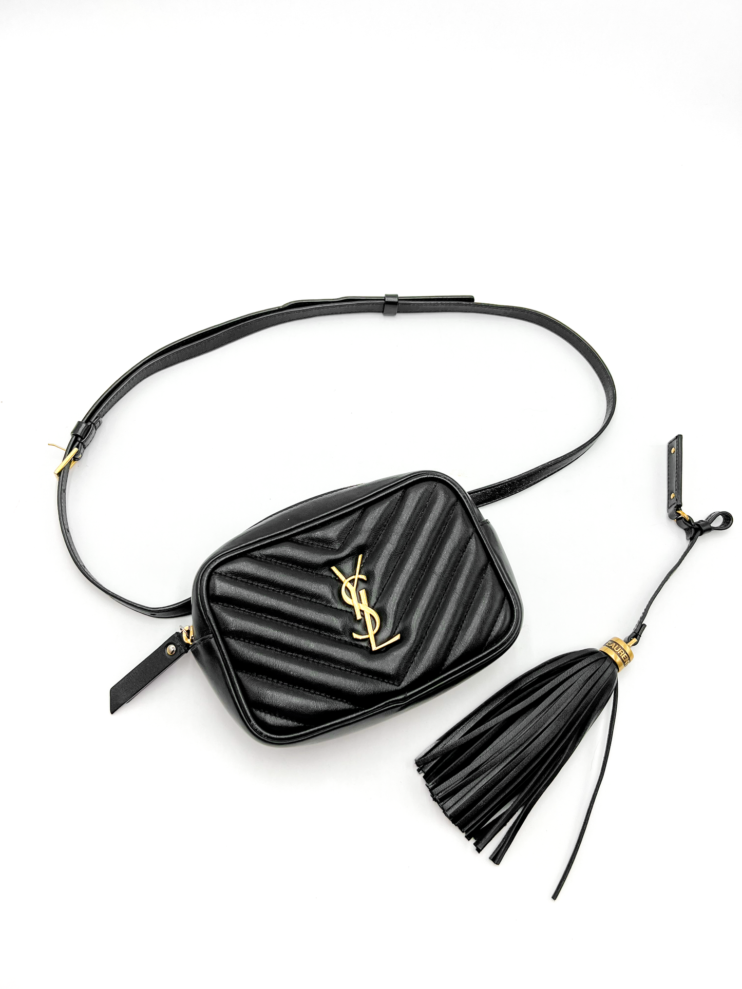 Saint Laurent Monogram Matelasse Lou Belt Bag