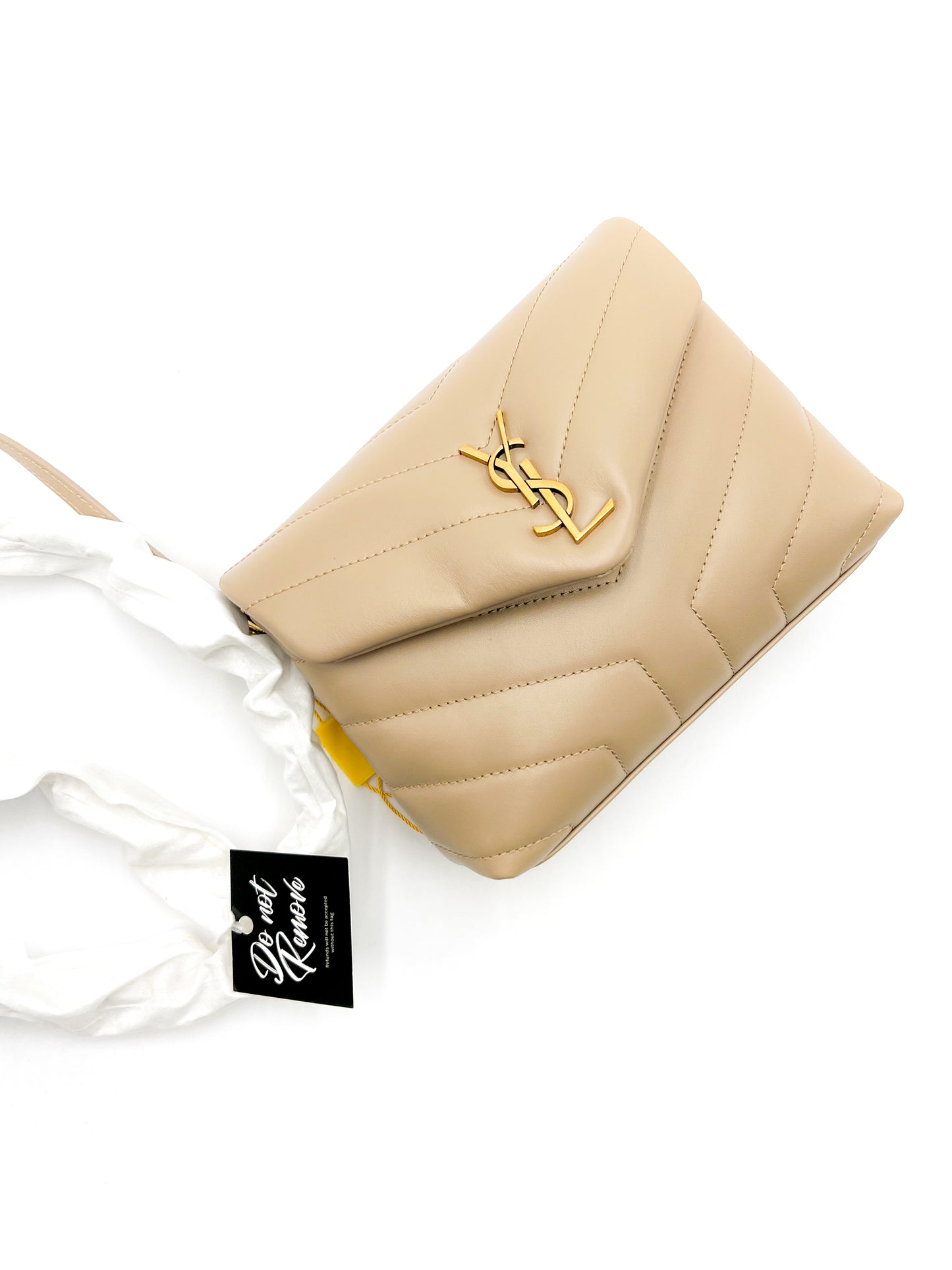 Saint Laurent Toy Loulou in Quilted Leather