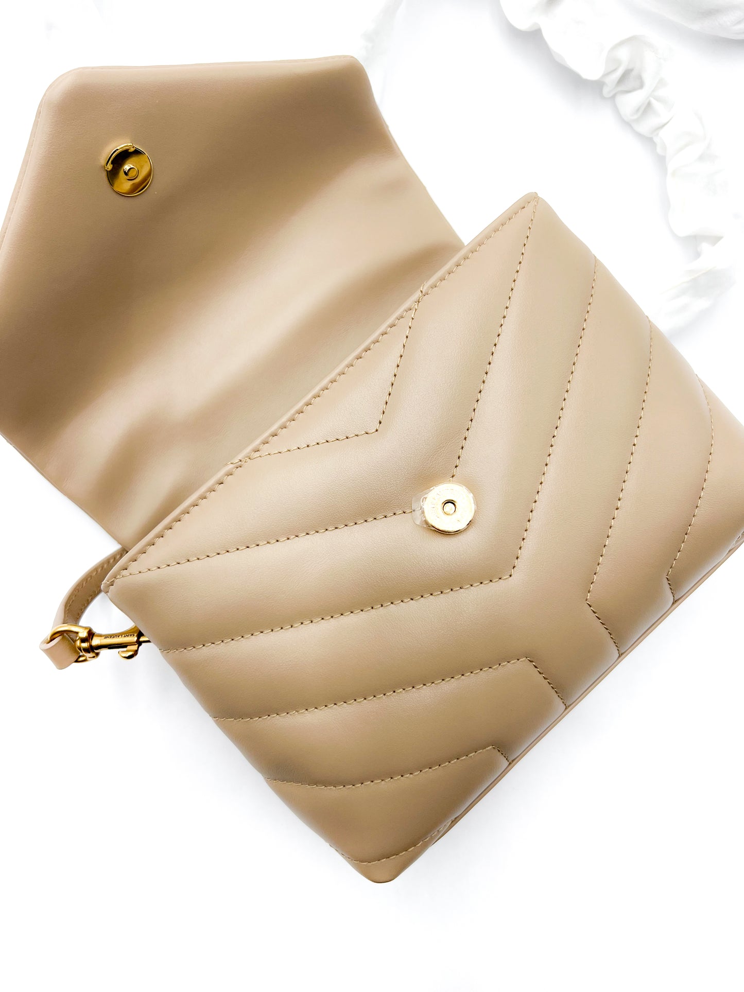 Saint Laurent Toy Loulou in Quilted Leather