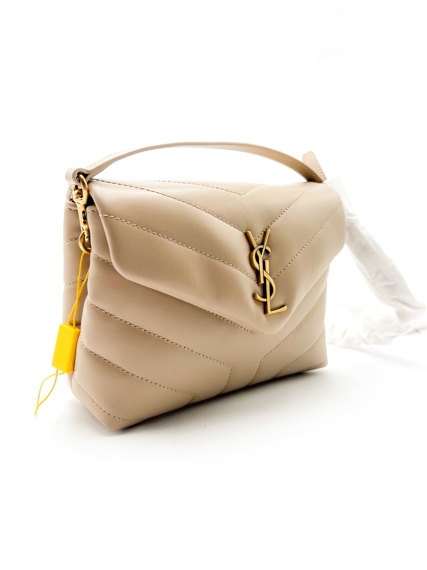 Saint Laurent Toy Loulou in Quilted Leather