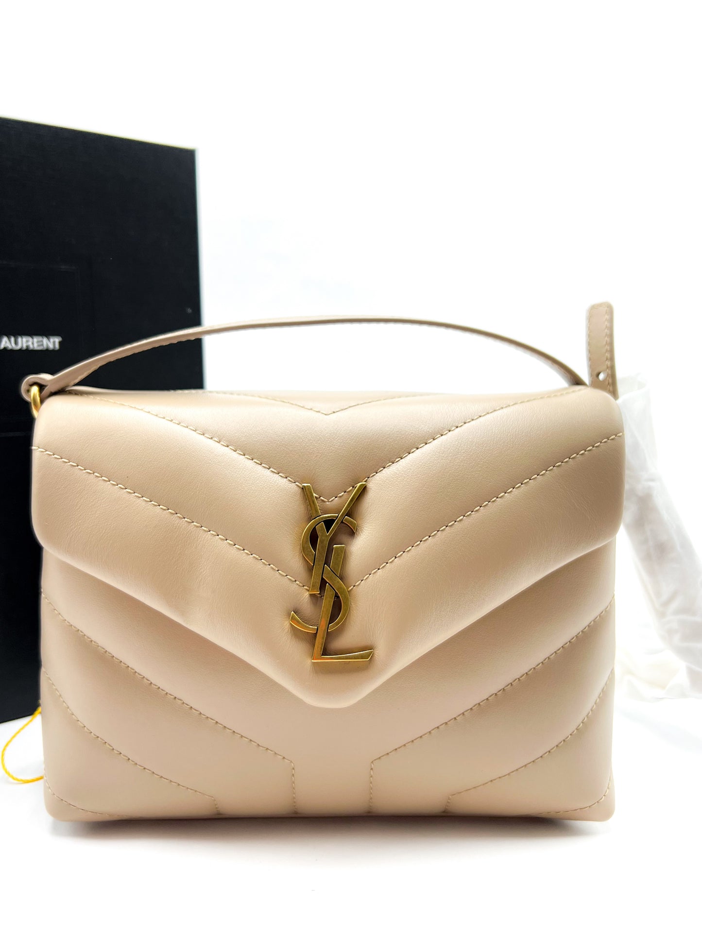 Saint Laurent Toy Loulou in Quilted Leather