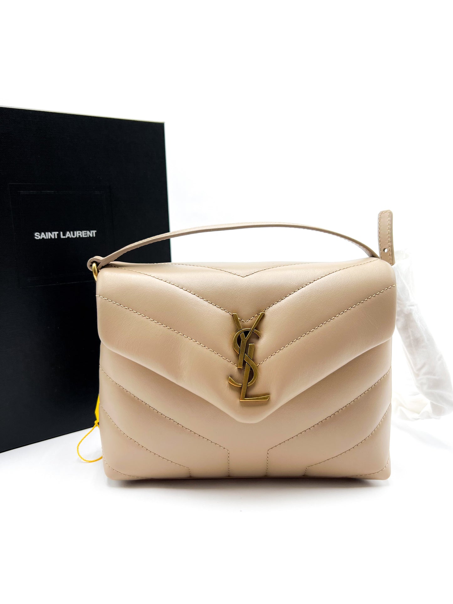 Saint Laurent Toy Loulou in Quilted Leather