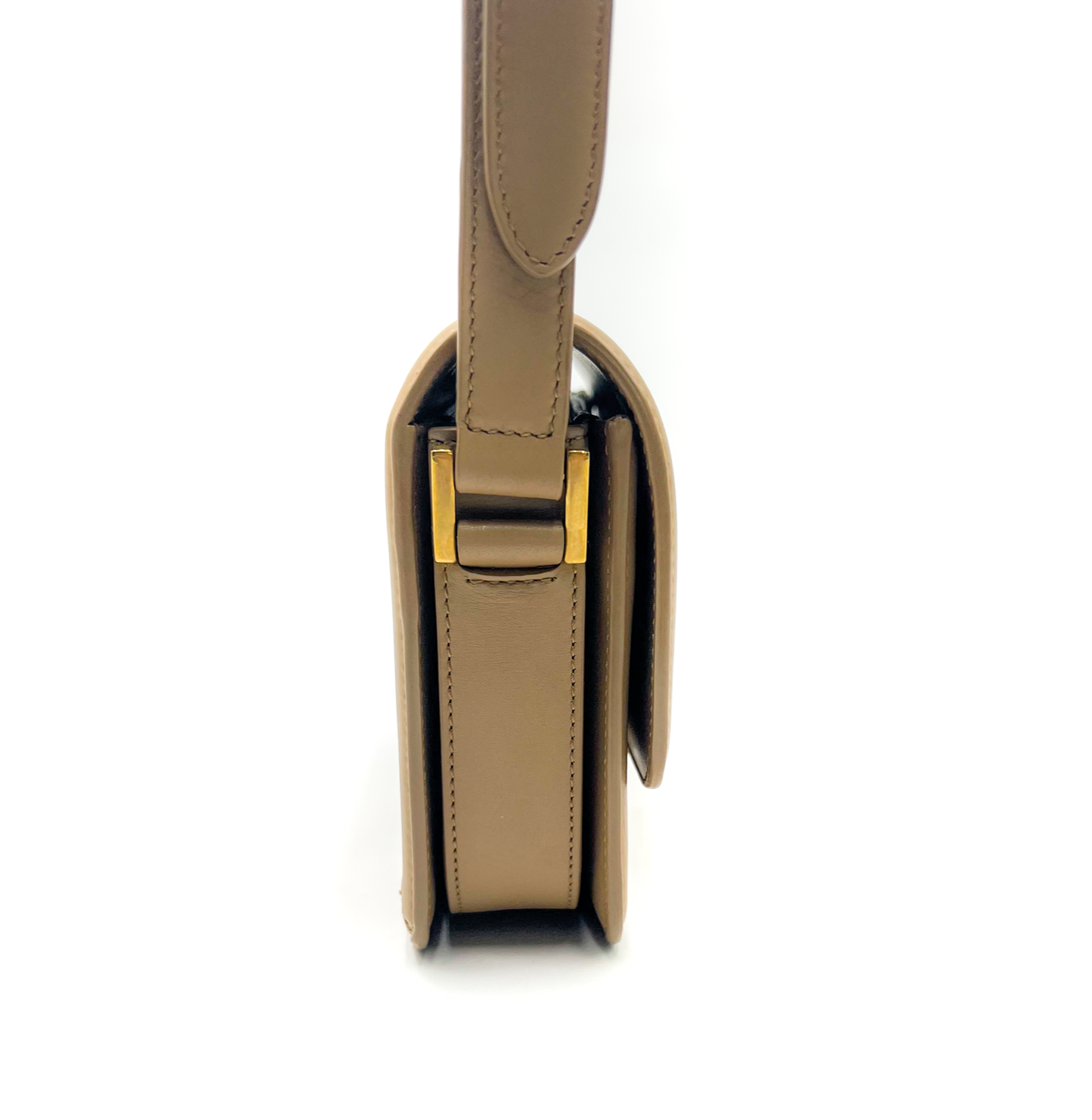 Saint Laurent Solferino Small Satchel Tan