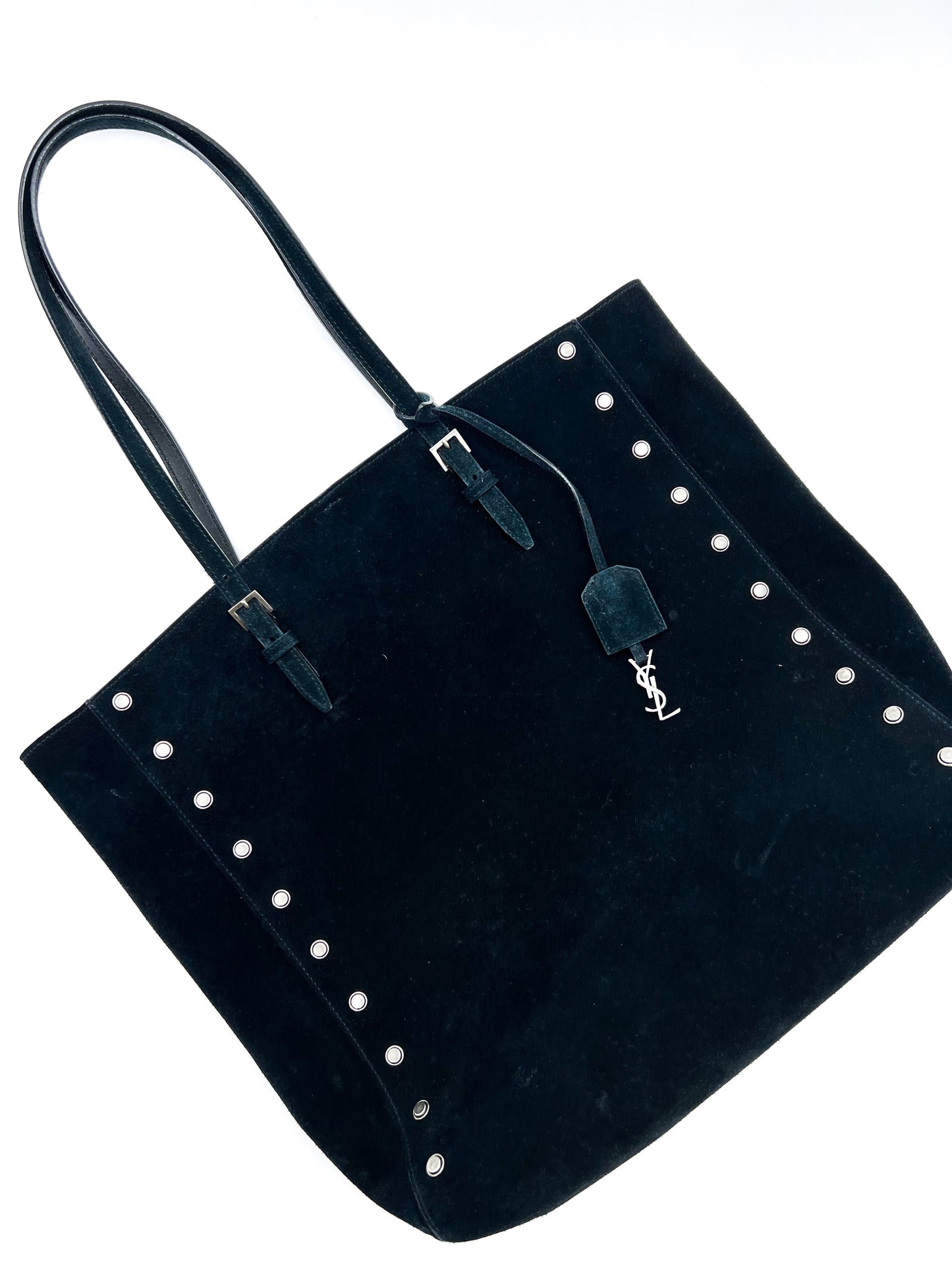 Saint Laurent Suede Tote