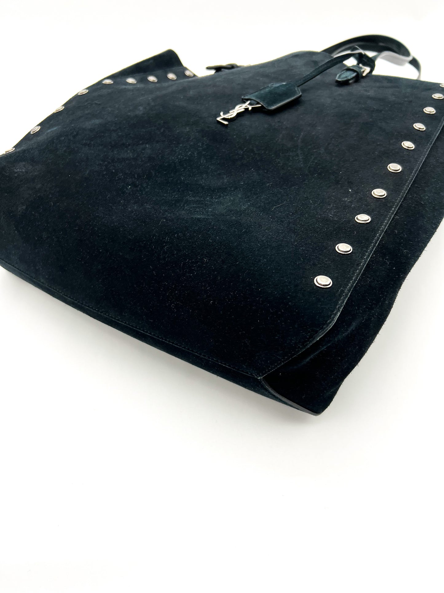 Saint Laurent Suede Tote