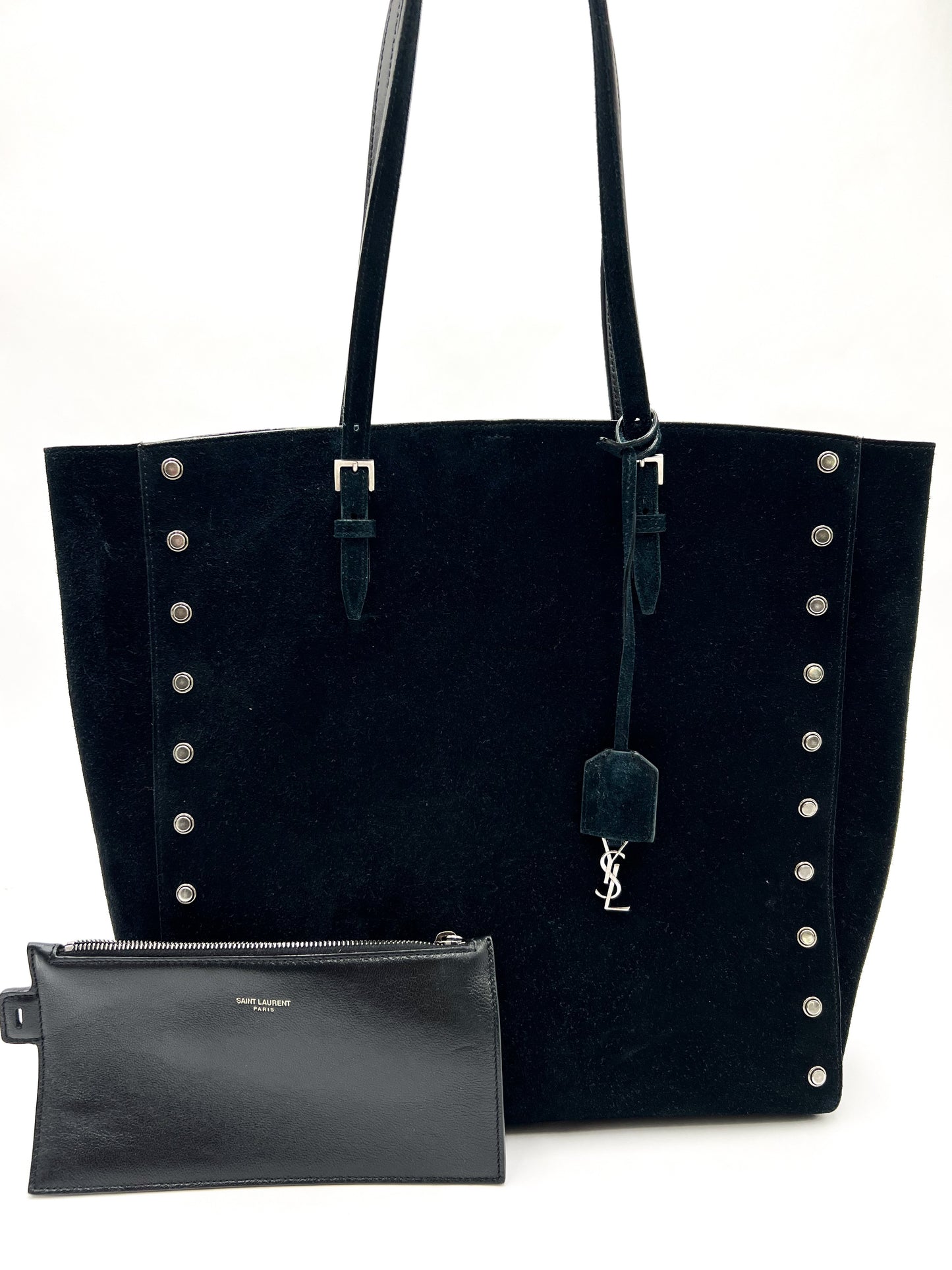 Saint Laurent Suede Tote