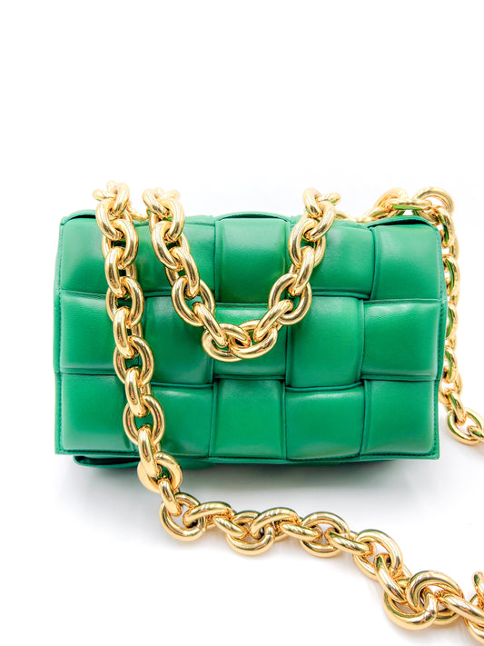 Bottega Veneta Parakeet Large Chain Cassette