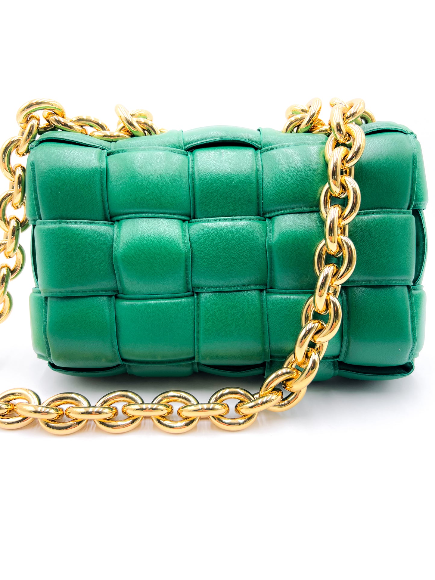 Bottega Veneta Parakeet Large Chain Cassette