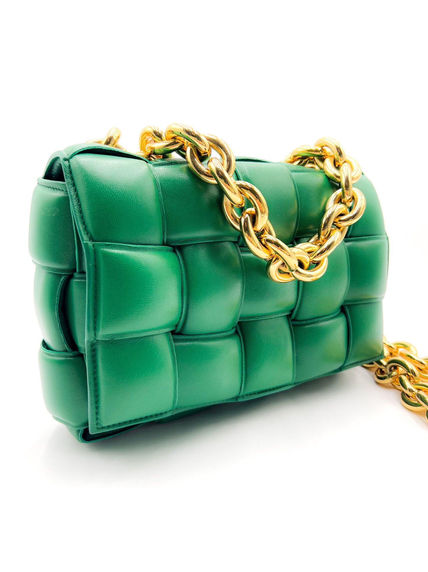 Bottega Veneta Parakeet Large Chain Cassette