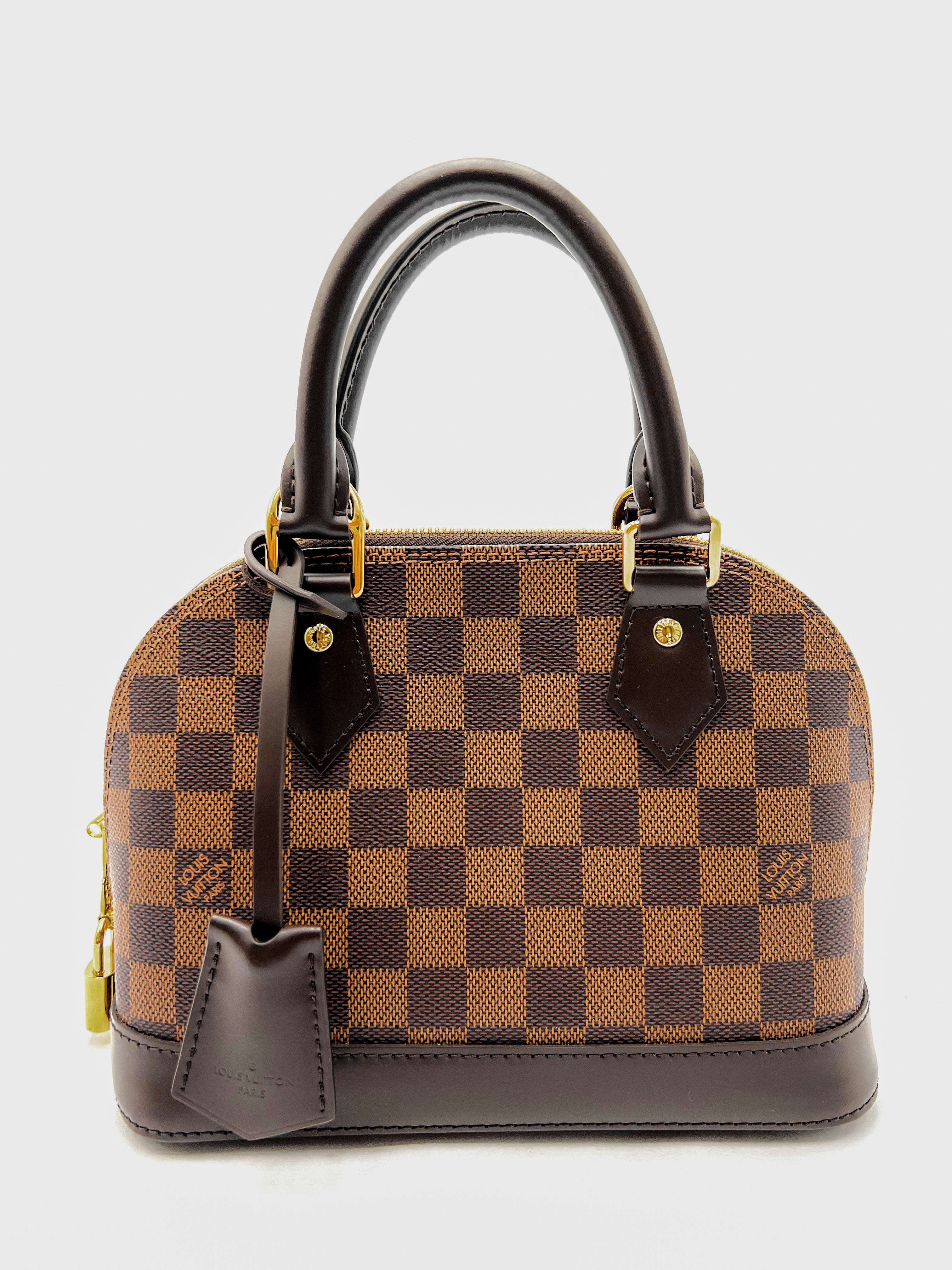 Louis Vuitton Alma BB Damier Ebene HARDWARE HOUSE