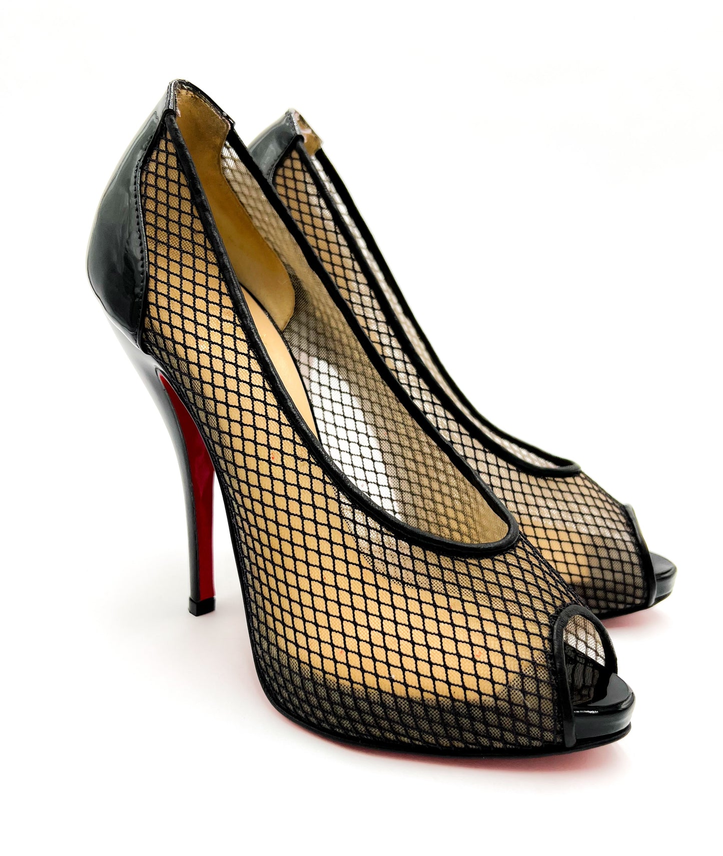 Louboutin Open Toe Stilettos
