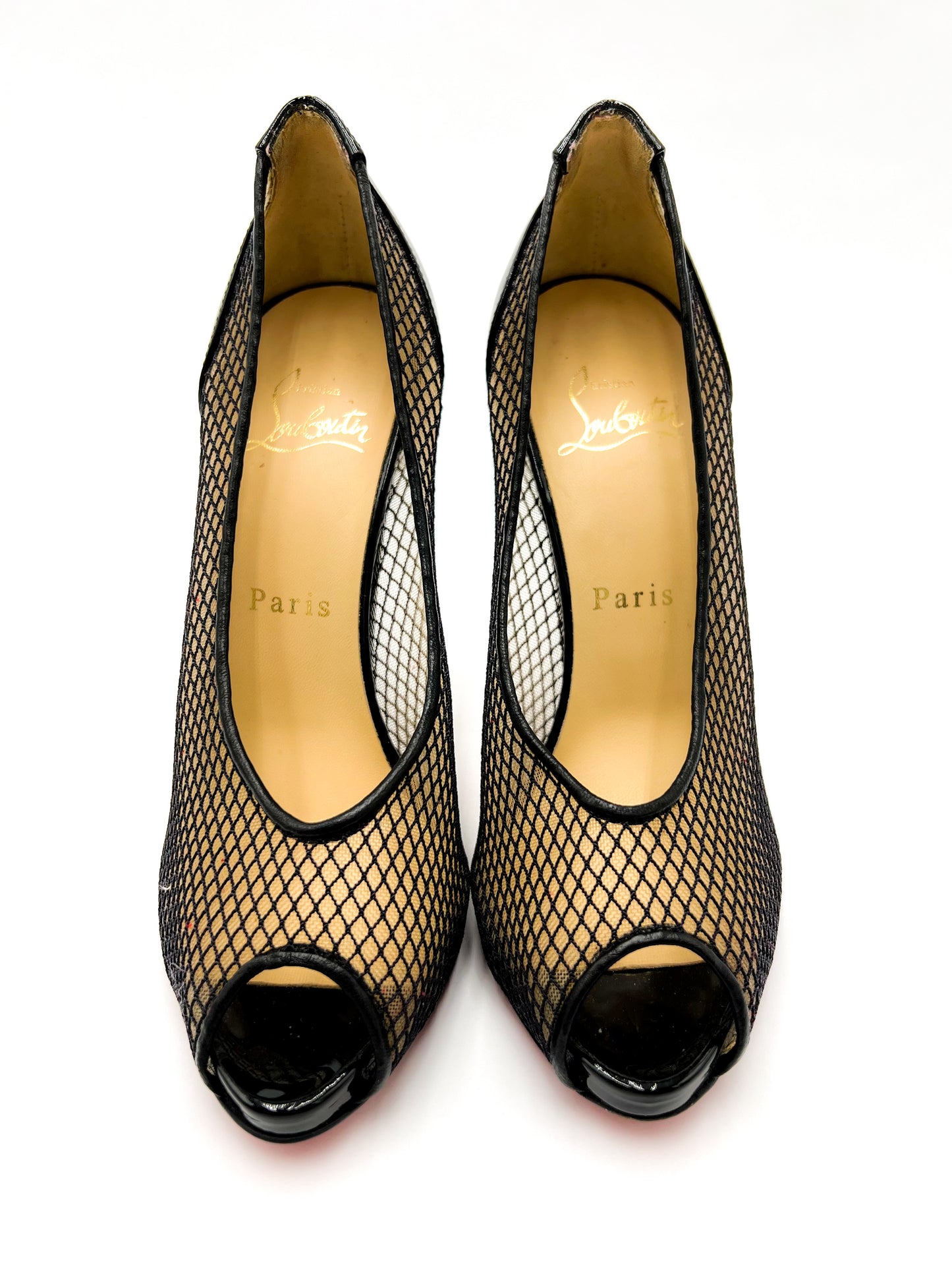 Louboutin Open Toe Stilettos