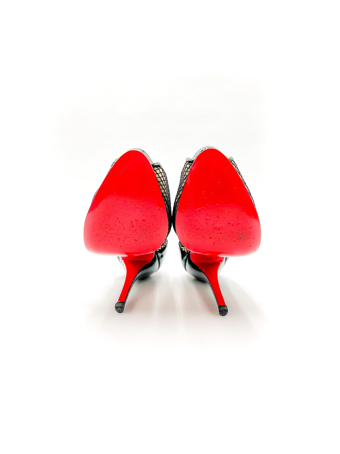 Louboutin Open Toe Stilettos