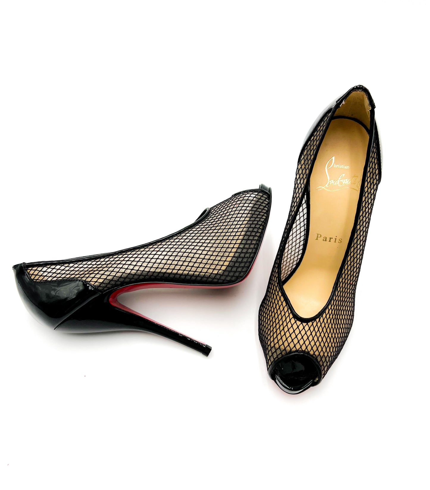 Louboutin Open Toe Stilettos