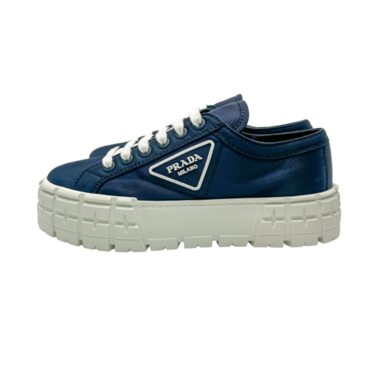 Prada double 2025 strap sneakers