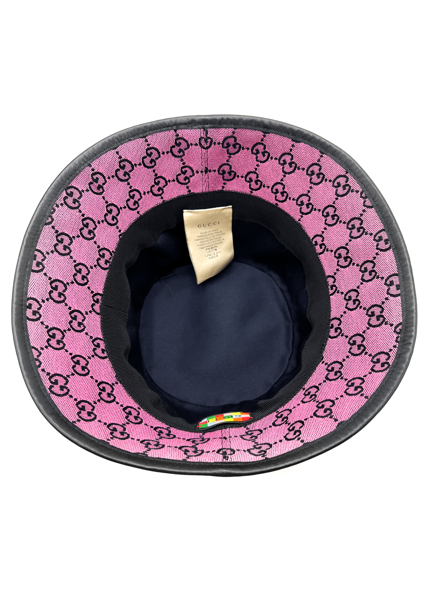 Gucci Canvas Bucket Hat Pink