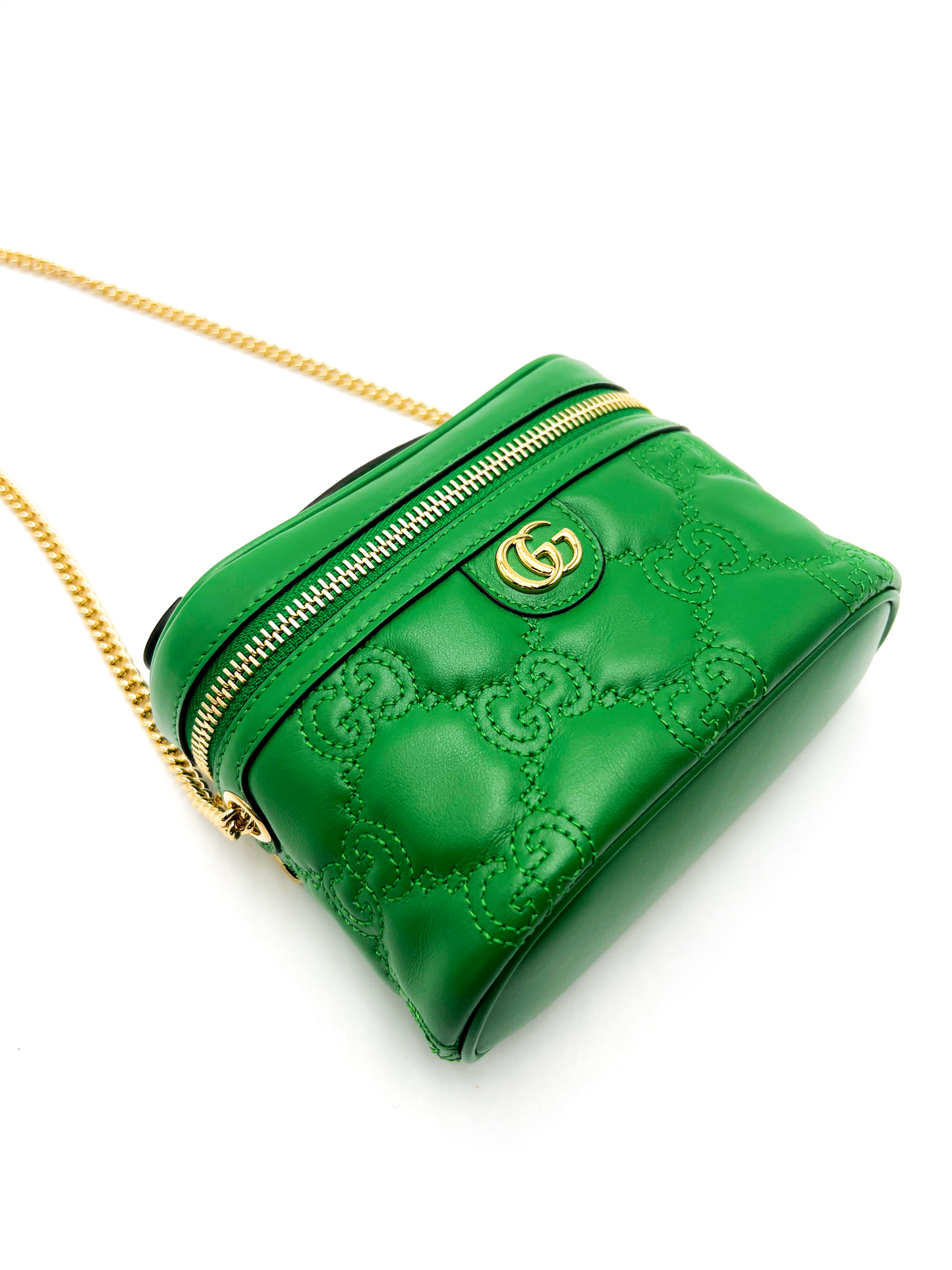 Gucci Matelassé Top Handle Mini Bag