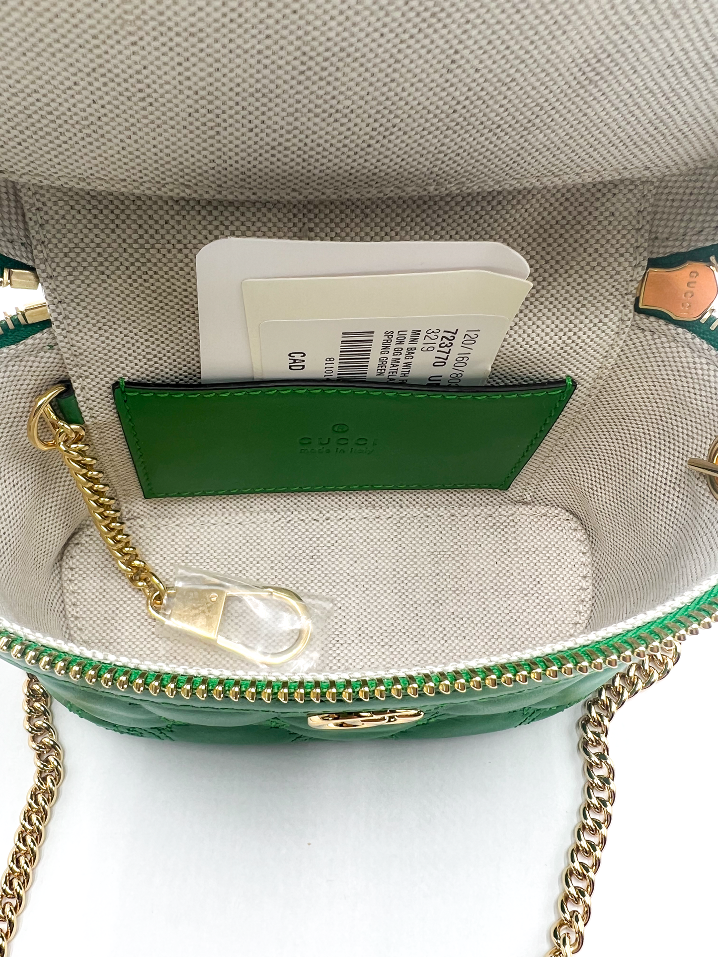 Gucci Matelassé Top Handle Mini Bag