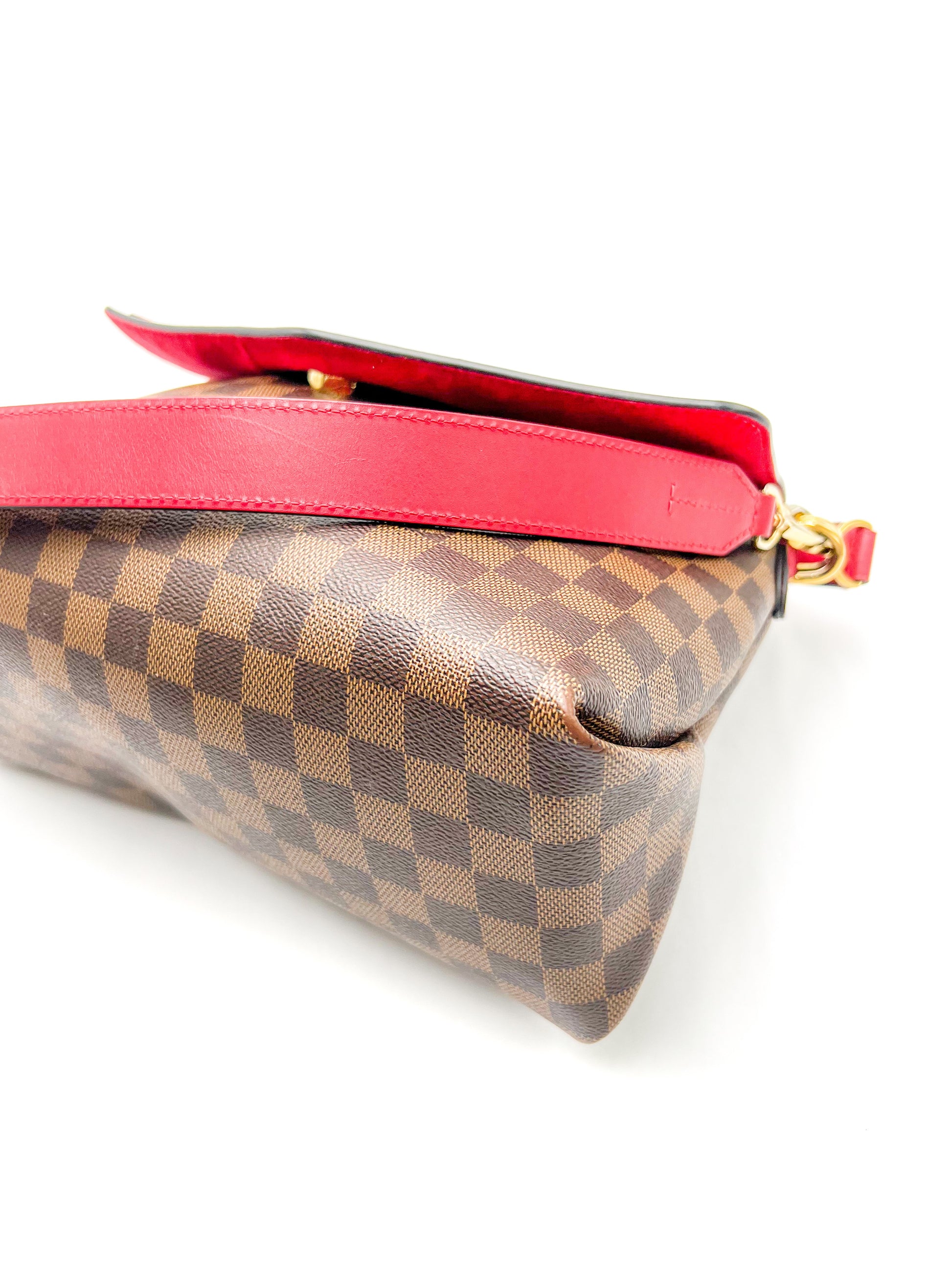 Louis Vuitton Damier Ebene Canvas Beaubourg MM Bag – HARDWARE HOUSE