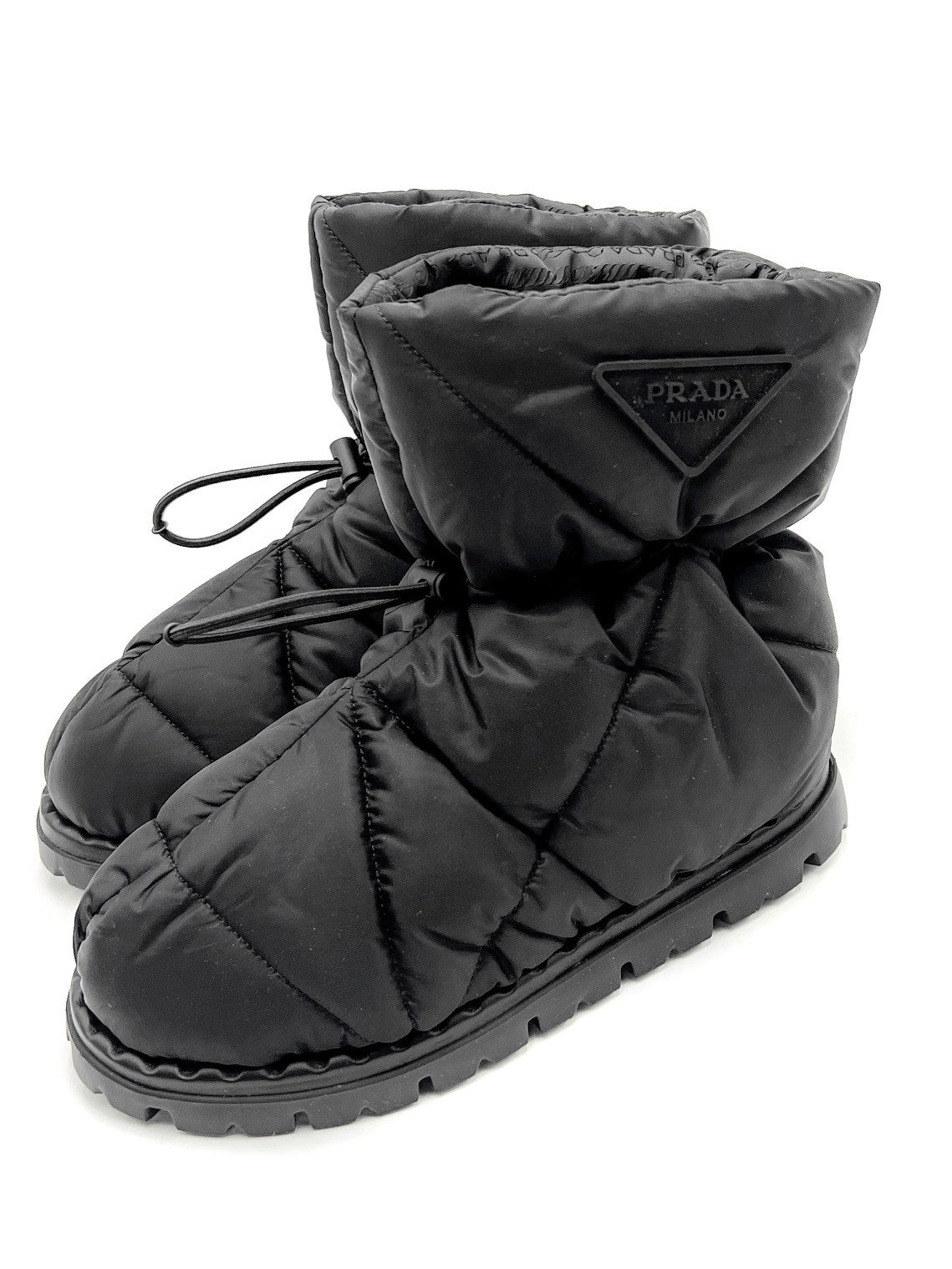 Prada Blow Padded Ankle Boots