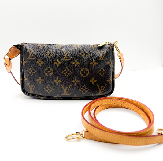 Louis Vuitton Monogram Coated Canvas Pochette Accessoire